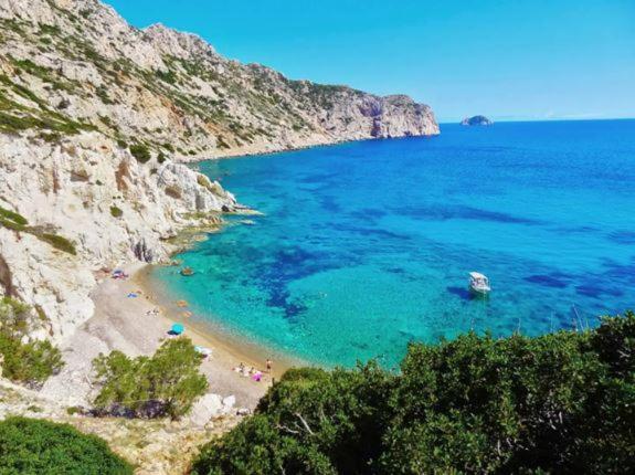 Villa Mastiha , Komi Beach Bagian luar foto